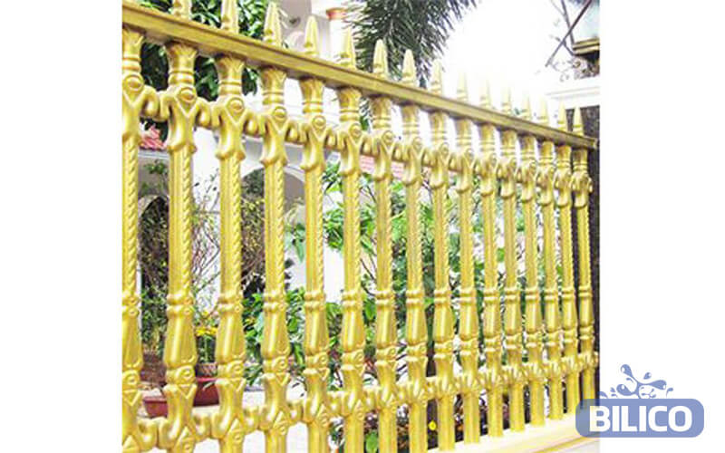 Bàn giao công trình hàng rào công tước gia đình chị Phương tại Thái Bình